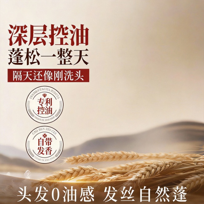 去掉右上角的文案和右边的两瓶商品预览效果