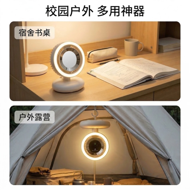 “宿舍书桌”里的风扇图片使用错误，参考图片2的风扇照片预览效果