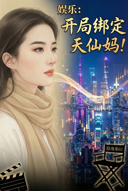 将图片底部的“隐逸龙02”文字移动到右侧导演座椅的位置预览效果