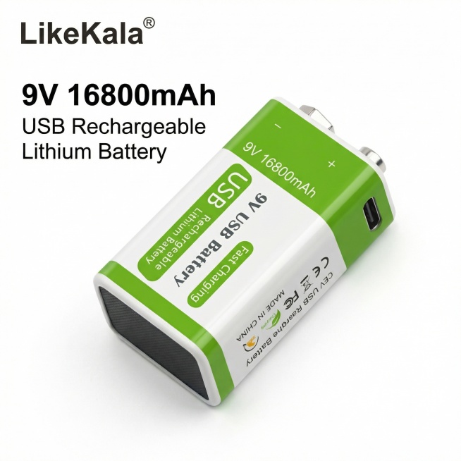 Keep the 9V battery entity unchanged from the original image, do not modify the battery itself. Plac预览效果