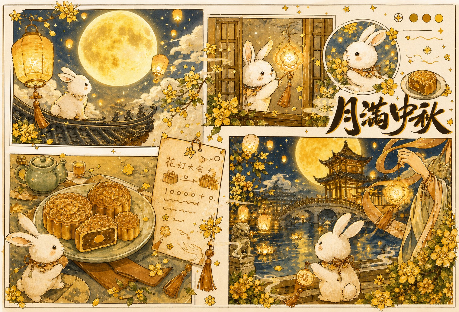 调整背景中密集的色圈，让色块过渡自然柔和不割裂，整体画面清晰度… - 图片创意预览