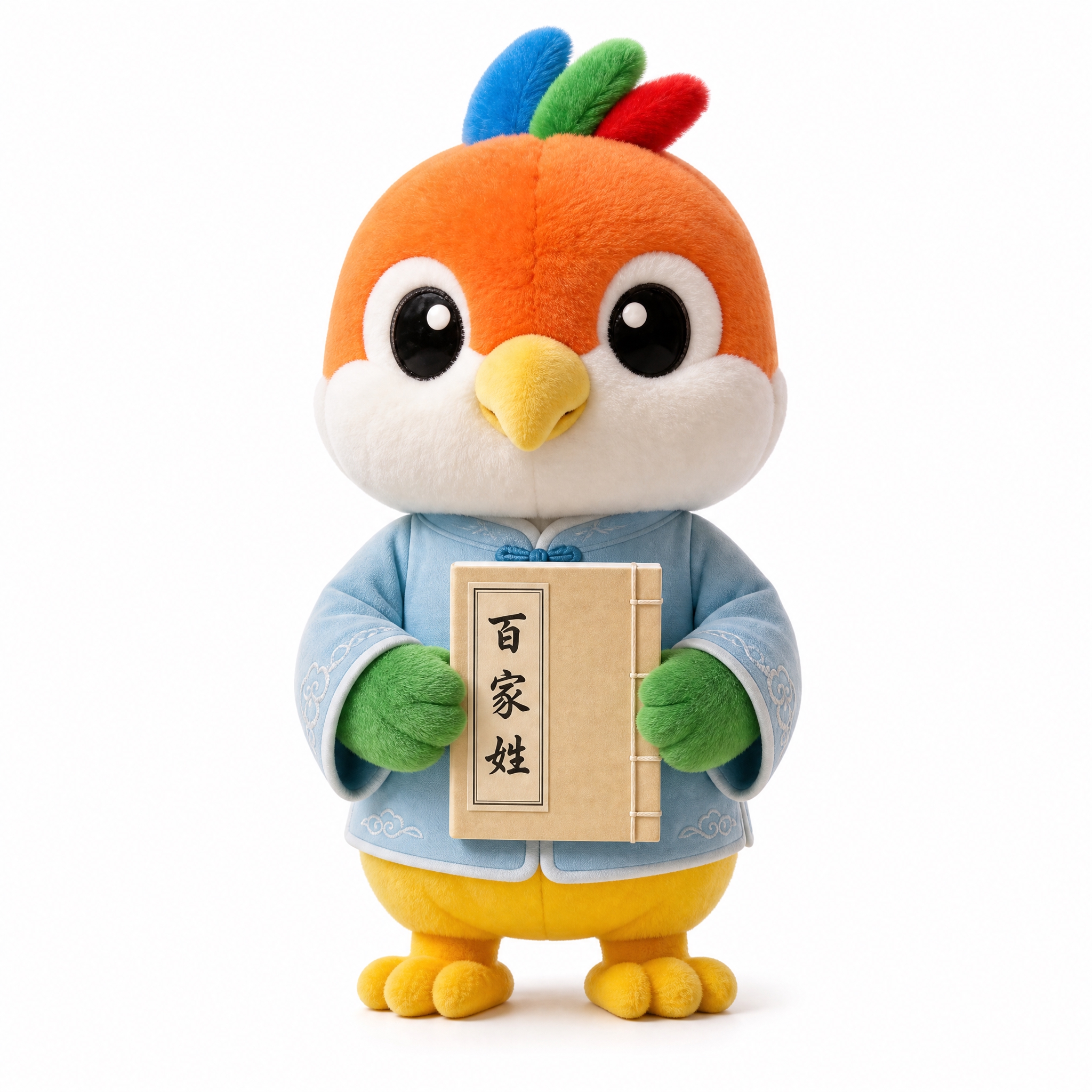 严格以参考图中的小鹦鹉为原型，外貌完全一致，保持鹦鹉的黄色鸟嘴… - 图片创意预览