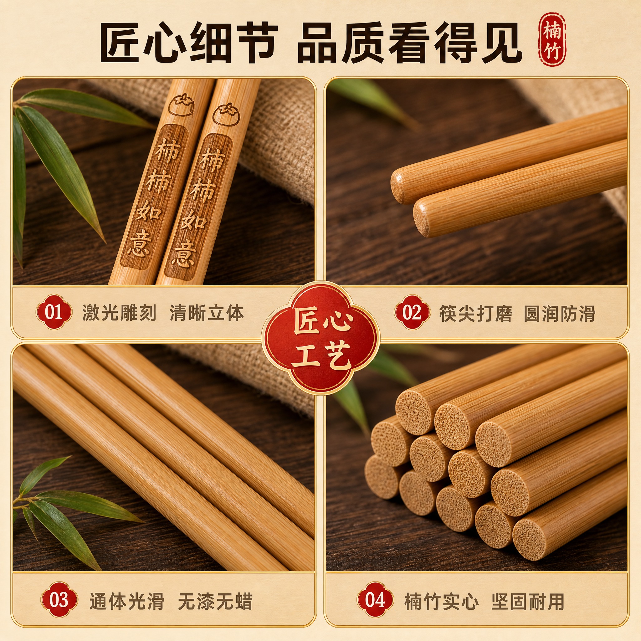 [主图-4] 匠心细节品质展示图，多角度特写呈现工艺细节。 [… - 图片创意预览
