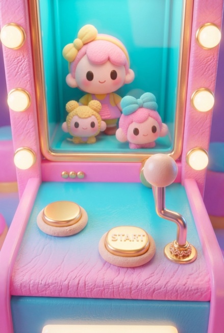 畫面要是正面的視角 按鈕跟拉霸也要是正面的樣子  不要側面预览效果