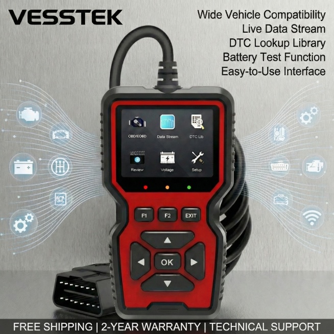 下方文字：排列英文卖点，字体简洁清晰
FREE SHIPPING | 2-YEAR WARRANTY | TECHNICAL SUPPORT预览效果