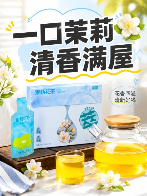 「图片1」「图片1」「图片1」「图片1」「图片1」「图片1」「图片1」「图片1」「图片1」使用产品图，根据脚本生成小红书发帖图片，需要生成9张图片，涵盖全部产品图。
脚本 2：「戒奶茶失败？不如找个替预览效果
