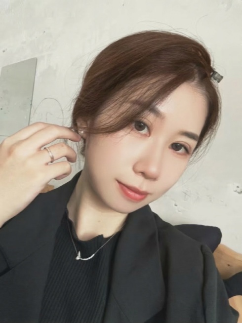 将人物头发颜色修改为栗棕色，其他内容保持不变预览效果