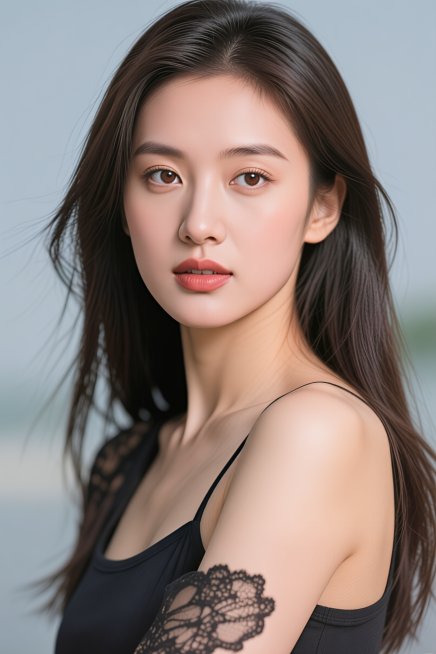 生成美女模特图预览效果