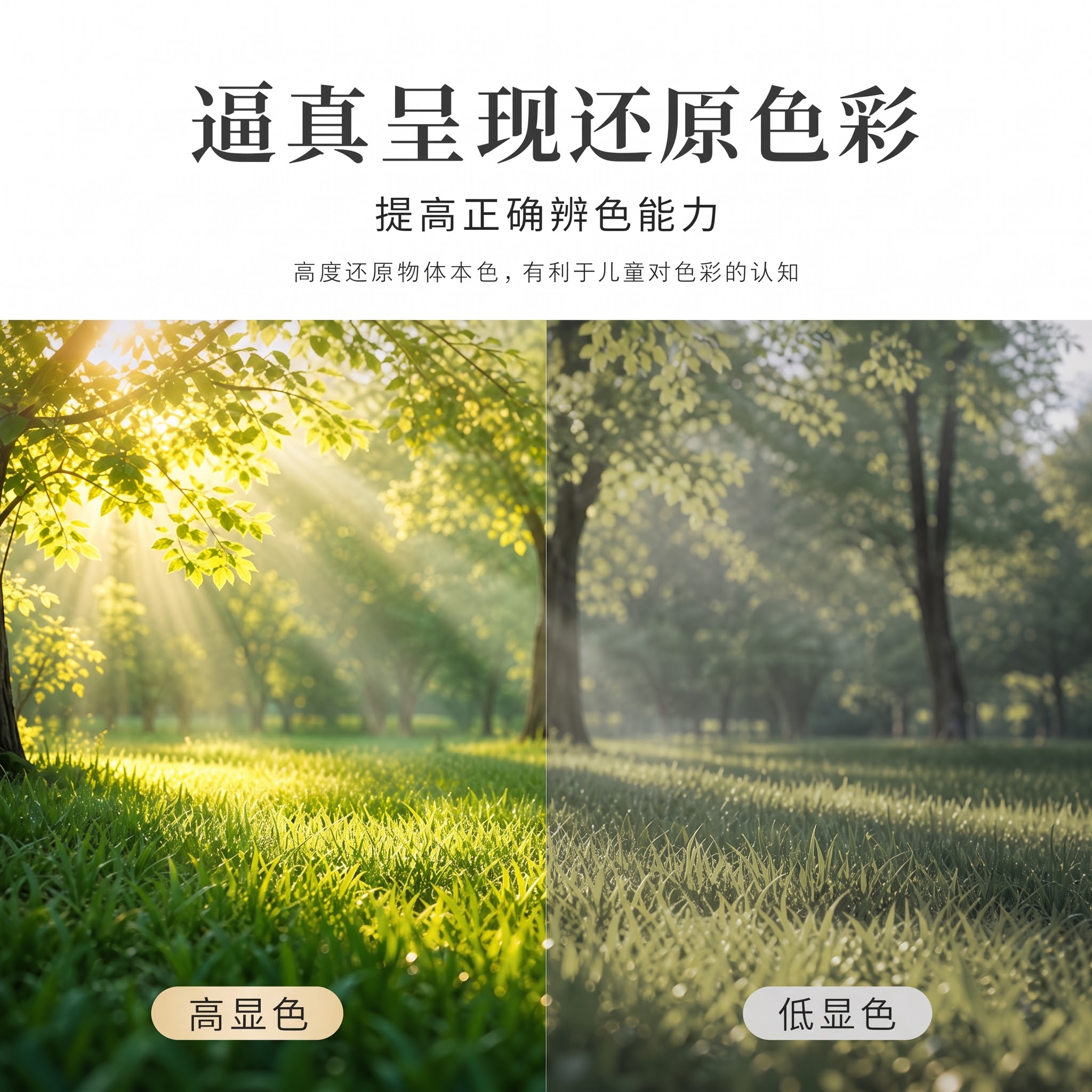 上面的色块不要是往下渐变的，是明显边界线，色块换成白色色块 - 图片创意预览