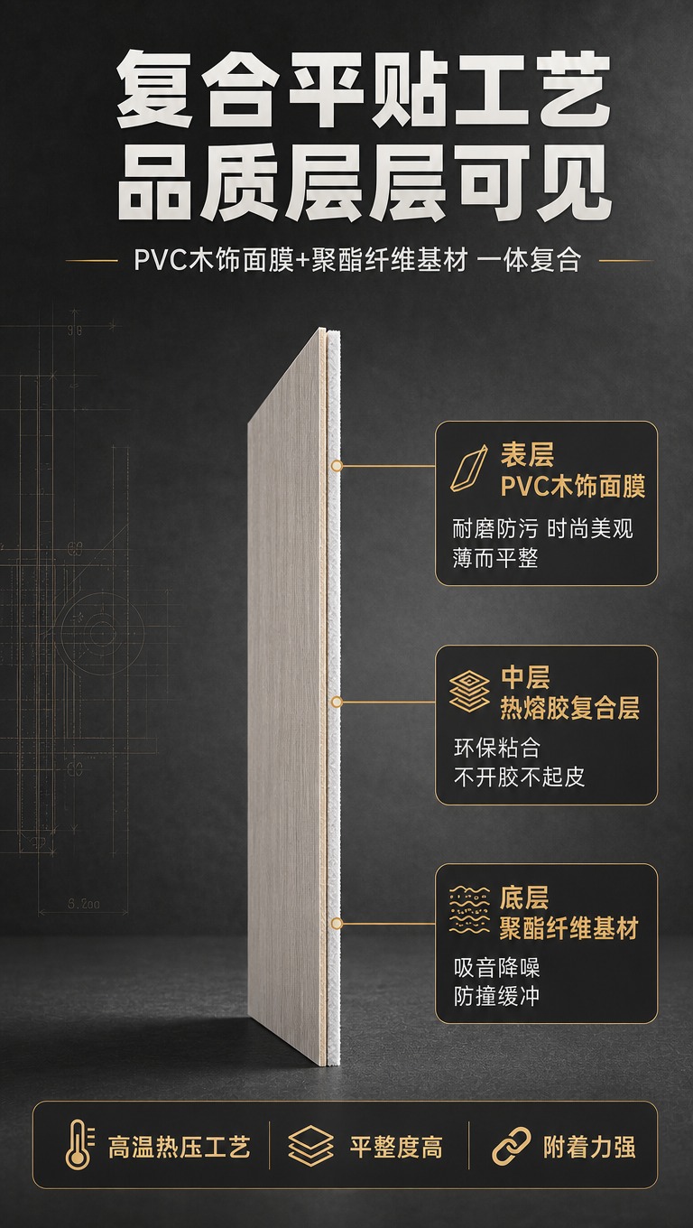 [商品] 使用【图1】复合平贴工艺板材侧面图；修正为薄款板材，… - 图片创意预览