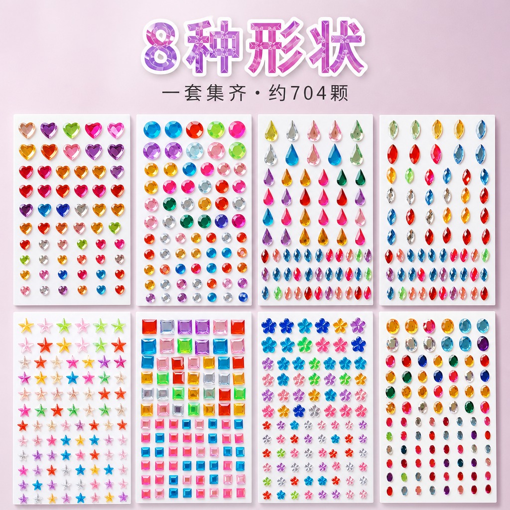 1:1正方形电商主图，马卡龙清新风结合软萌少女风，影棚级柔光布… - 图片创意预览