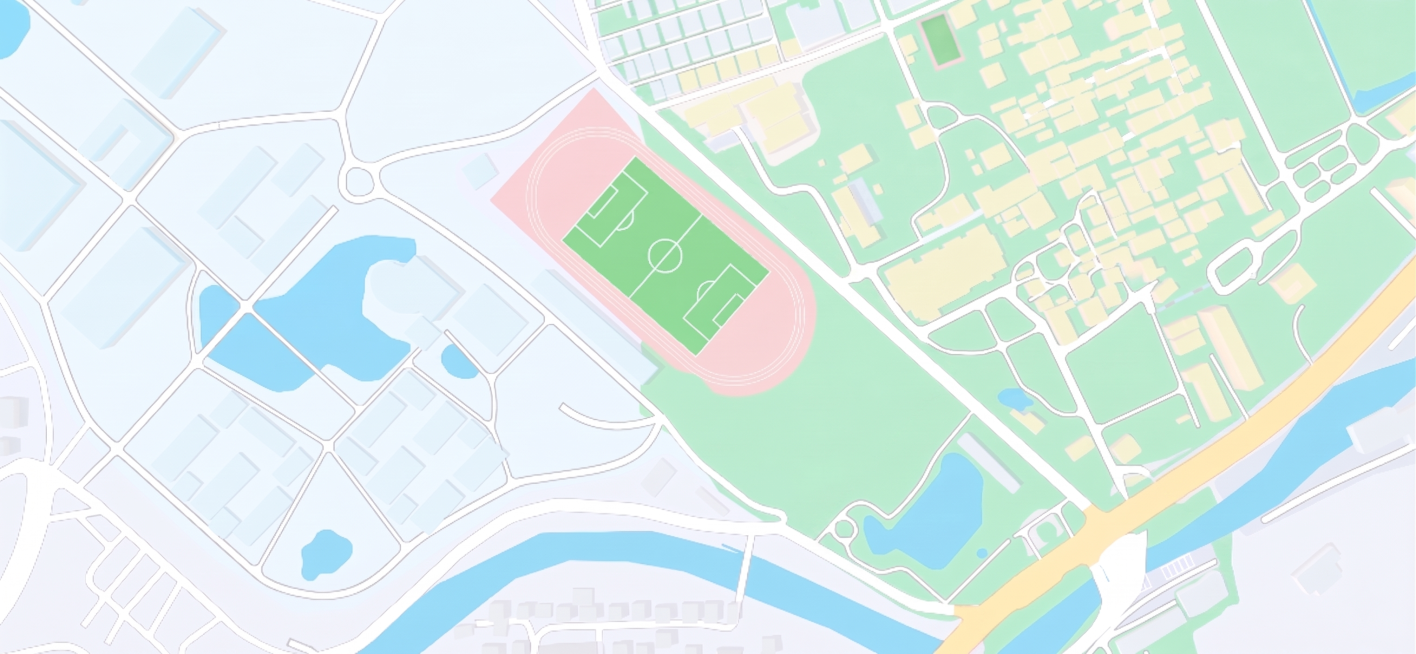 去除地图上所有的蓝色虚线，保留地图原有的色块、道路和整体布局，保持原有配色不变预览效果