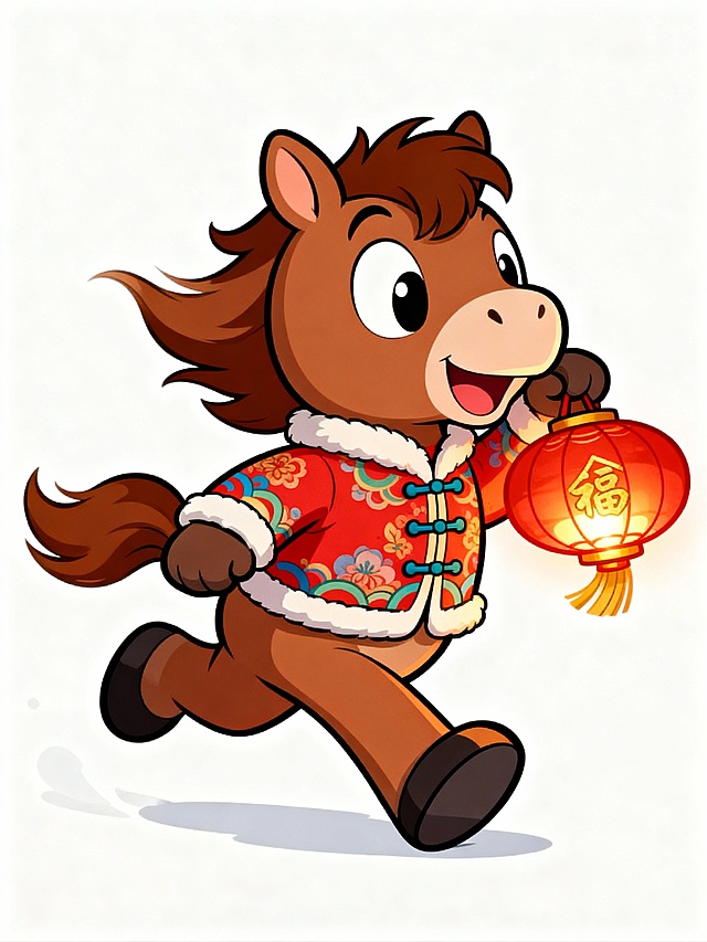 春节小马驹