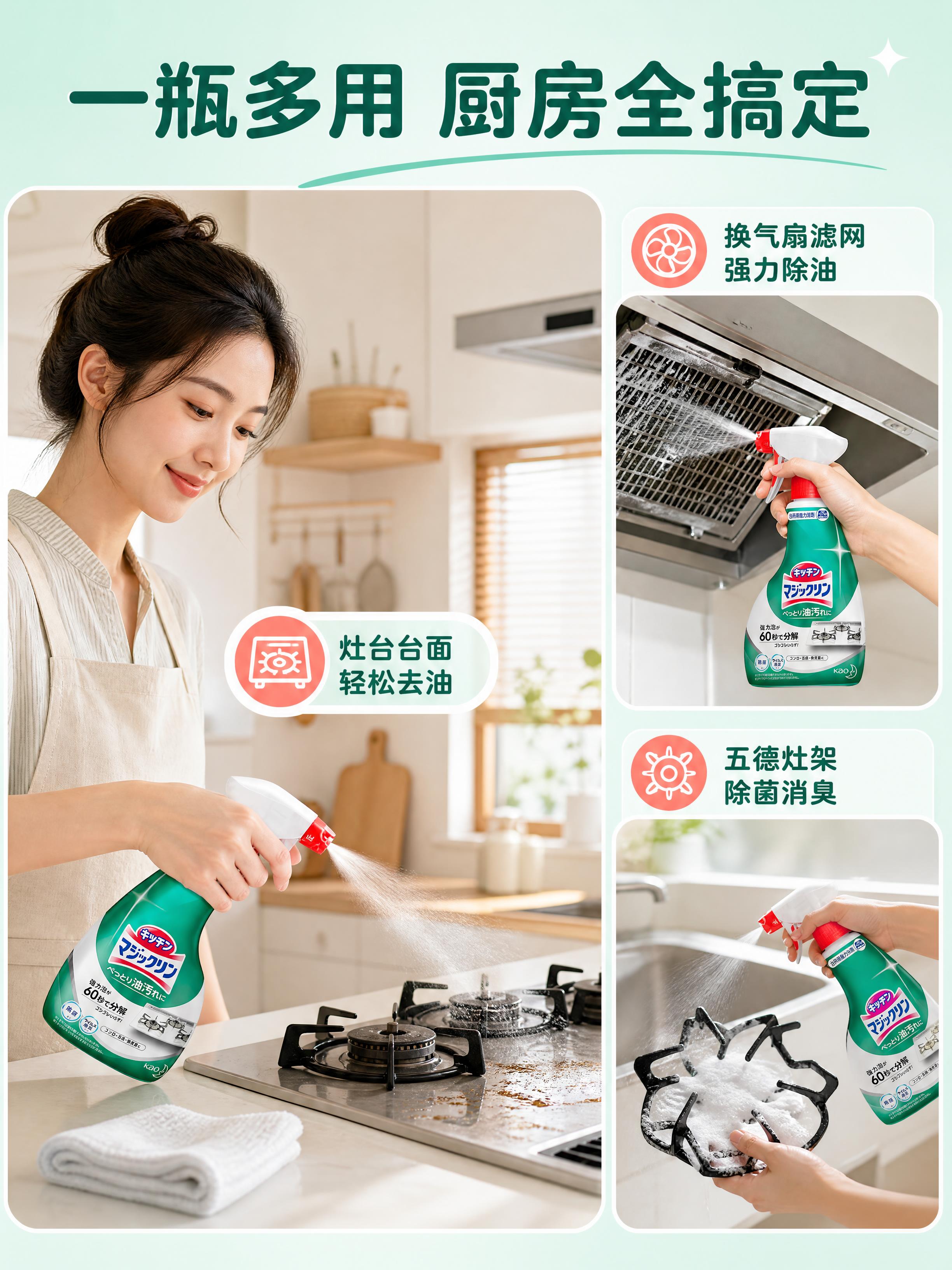 [商品] 使用【图1】绿色瓶身红色喷头主力装；保留瓶身形状、绿… - 图片创意预览