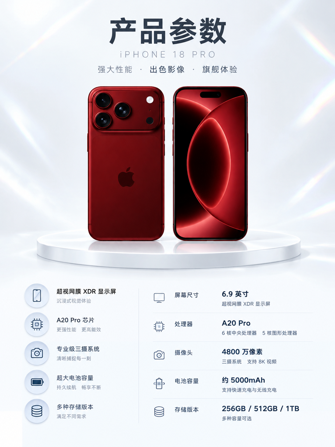 3:4竖版商业数码海报第二张，纯净瓷白色背景，微弱冰白镭射细碎… - 图片创意预览