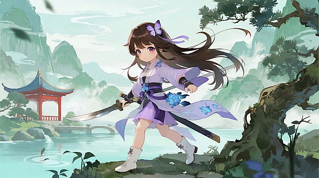 高清化处理，给人物眼睛添加更多细节，修复画面中作画错误，保持日本动漫二次元画风不变，保留原图所有元素和构图