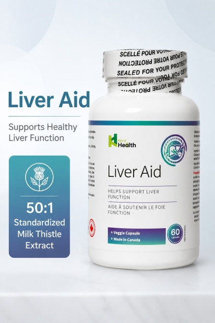 [第1屏] This is the cover page of Amazon A+ detailed description for Key of Health Liver Aid dietary s预览效果