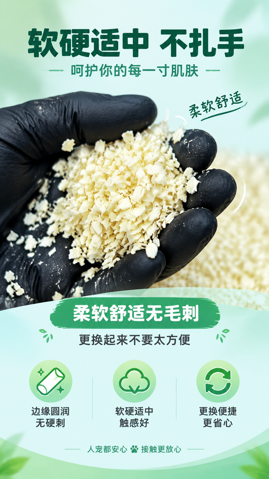 [商品] 使用【图5】【图6】白杨木垫料颗粒细节图；商品处理：… - 图片创意预览