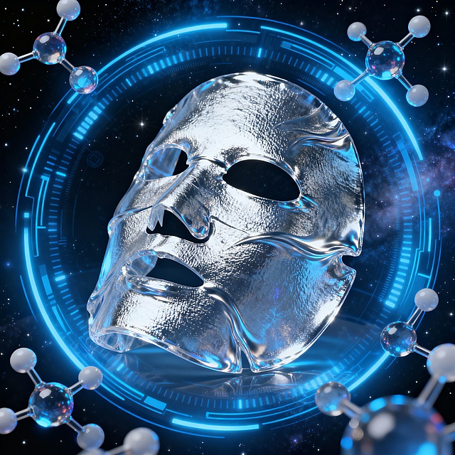 纳米面膜高科技图片。