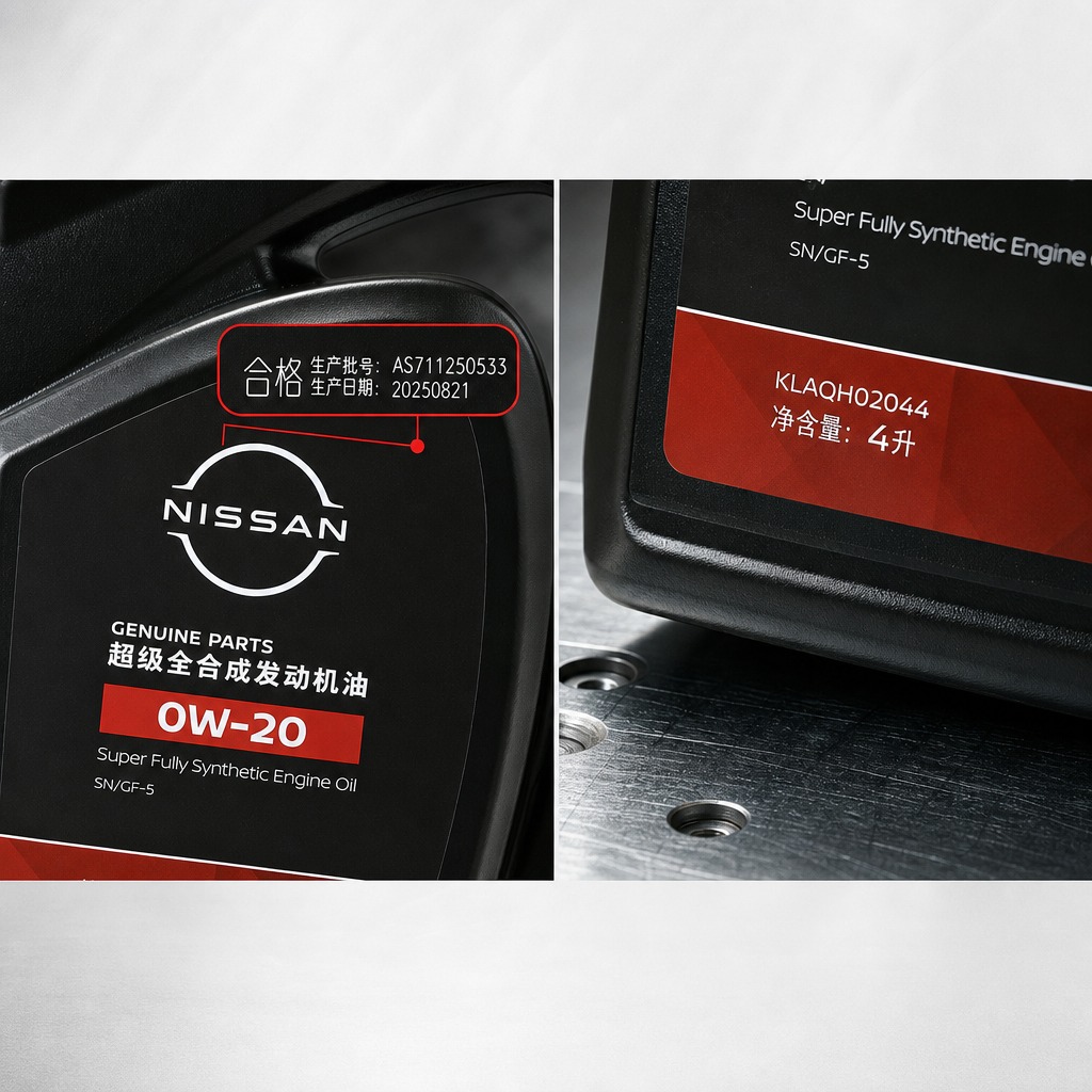 [商品] 使用【图1】【图2】日产NISSAN原厂黑色机油瓶；… - 图片创意预览
