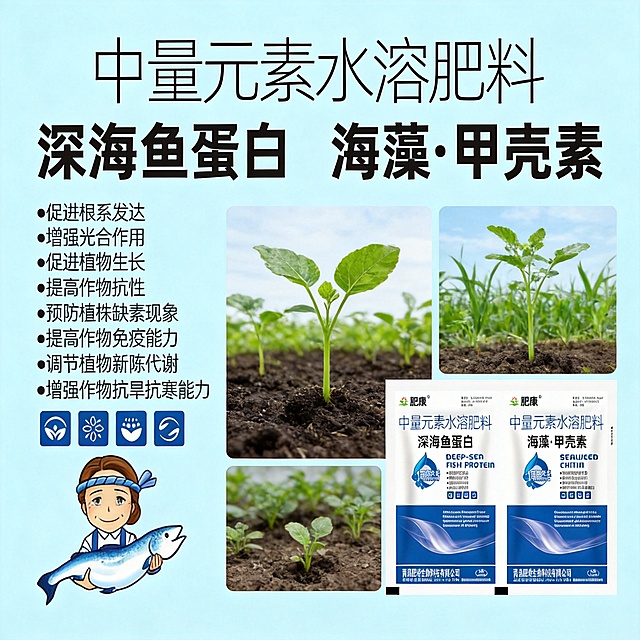 逆境使用效果，抗寒抗旱抗盐碱，展示肥康产品帮助作物恢复生长，电商主图1:1拼多多