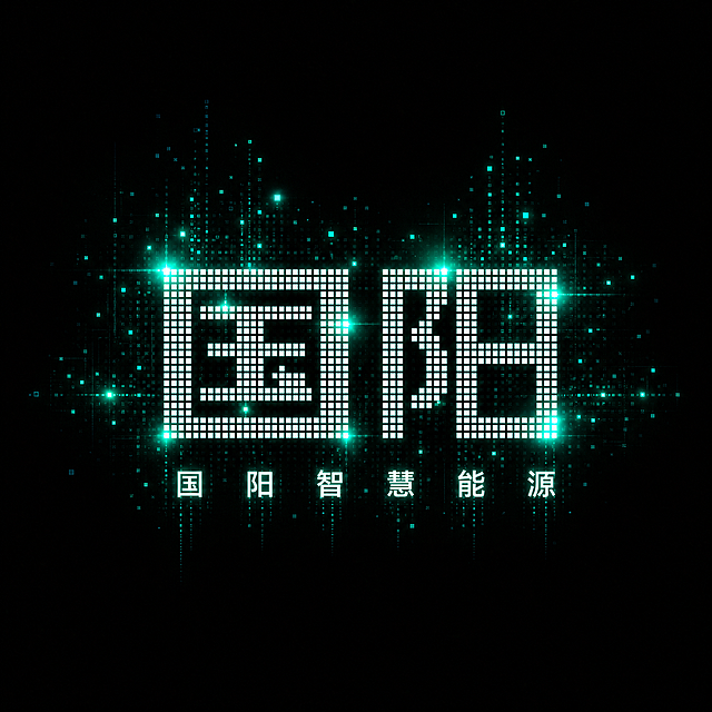 进一步调整logo，增强像素点的浮动对比度，强化绿色闪光效果和颜色渐变明暗层次，保持像素点阵风格，黑色背景，科技AI感
