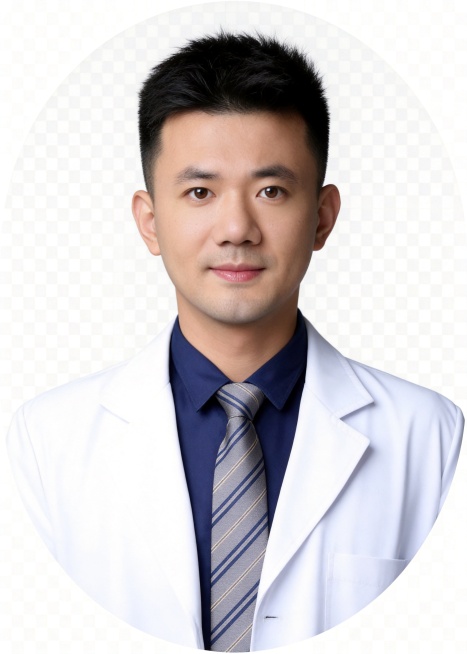 保留第一张图中人物发型、脸型、年龄特征生成标准样式纯正面证件照；人物主体严格居中，头部大小与位置严格对齐第二张图，双肩水平平衡，面部中轴线对齐画面中心，正视前方；标准证件照构图，人物绝对居中；头顶上方预览效果