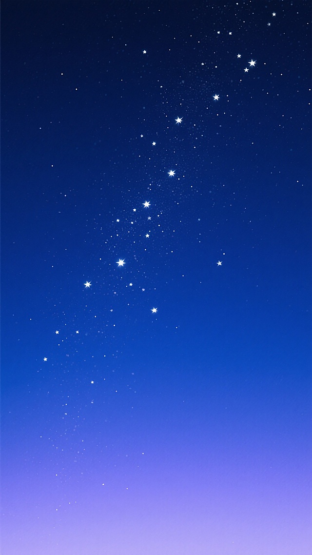深蓝色渐变夜空背景，深邃的靛蓝色从顶部逐渐过渡到下方较浅的蓝紫色，无数闪烁的白色星星点缀其中，部分区域星星较为密集形成星团，整体呈现出宁静而神秘的夜晚氛围，画面简洁干净，没有其他多余元素。