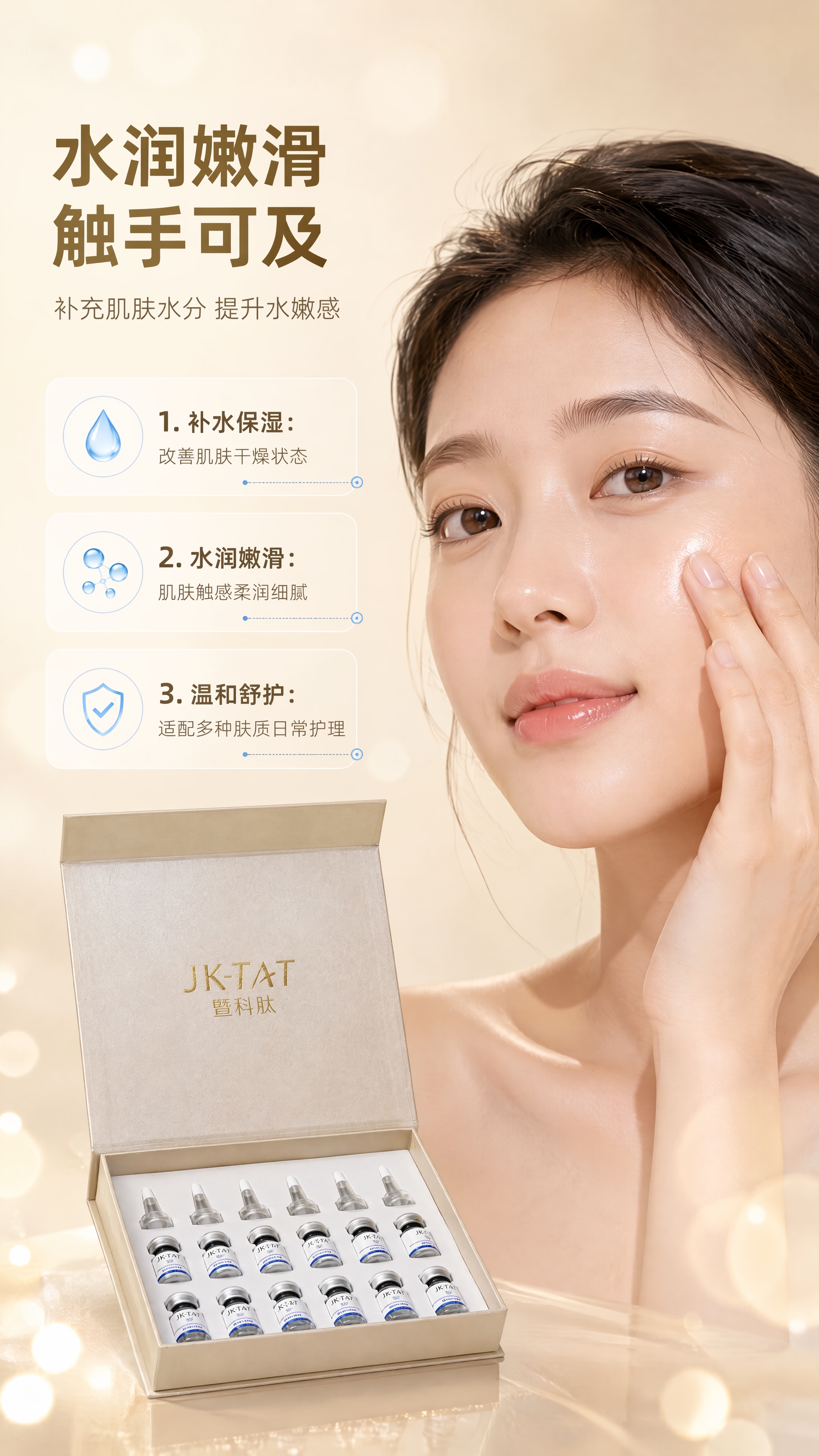 [商品] 使用【图6】暨科肽JK-TAT美肌舒护冻干粉套盒（打… - 图片创意预览