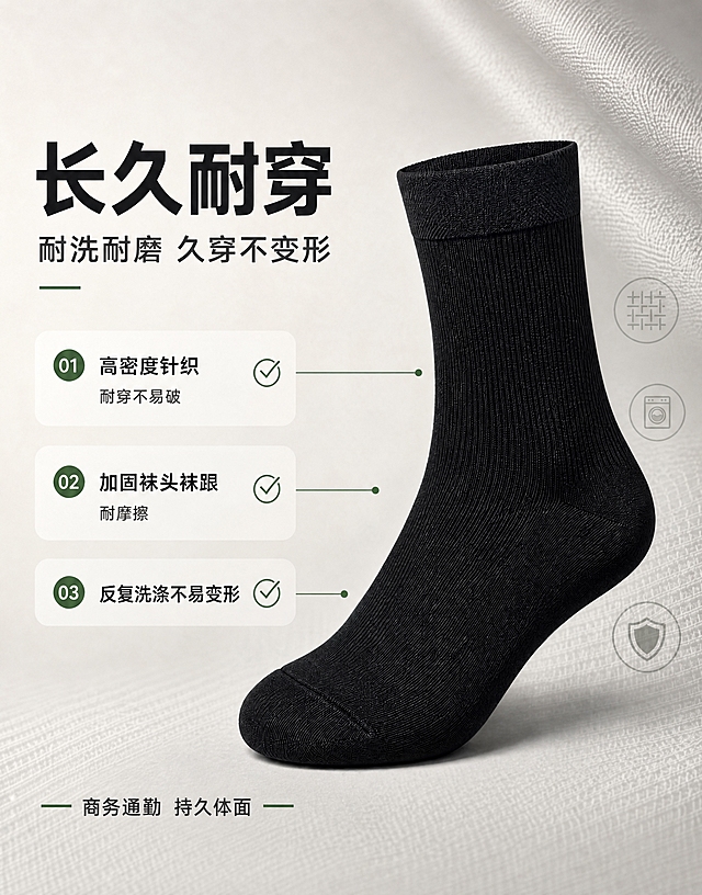 将图片尺寸修改为790*1000px，保持原有内容排版、构图、文字位置、袜子角度、背景风格完全不变，仅调整画布尺寸和整体比例，确保所有元素完整显示不裁切。
