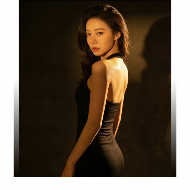 将图片调整为1500x1500像素正方形尺寸，保持人物姿态、光影色调和整体风格完全不变，仅裁剪调整尺寸，保留高清质感预览效果