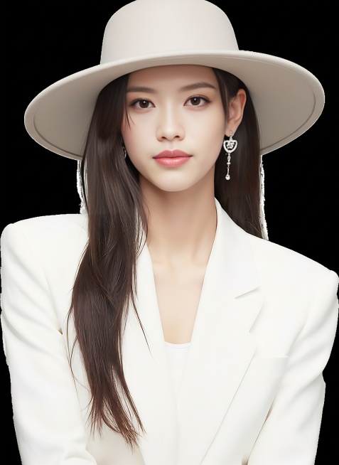 带个帽子预览效果