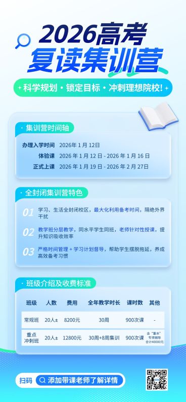 基础通用教育培训手机海报模板预览效果