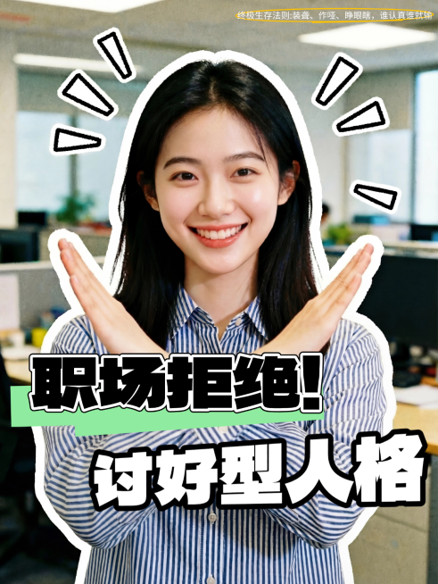 职场小红书海报通用海报预览效果