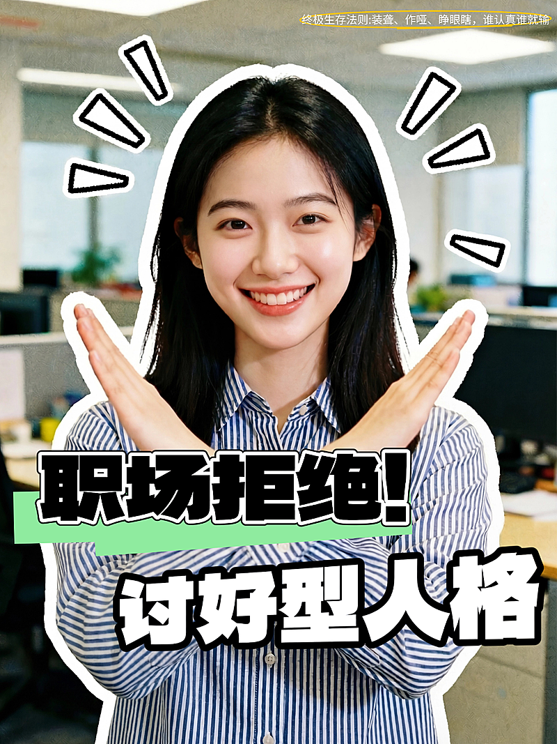 职场小红书海报通用海报
