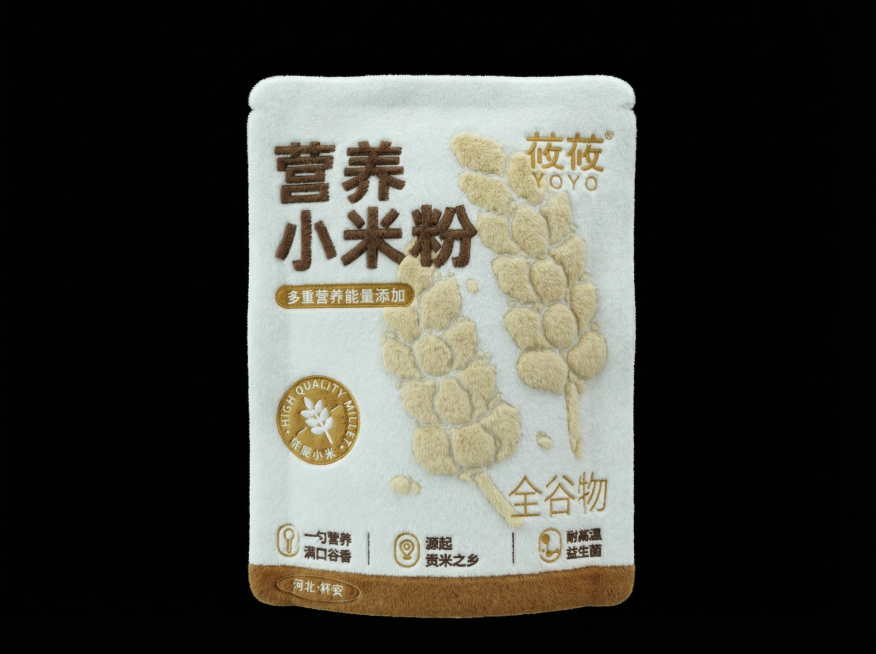 把主体变成毛绒绒质感，保留主体特征与配色预览效果