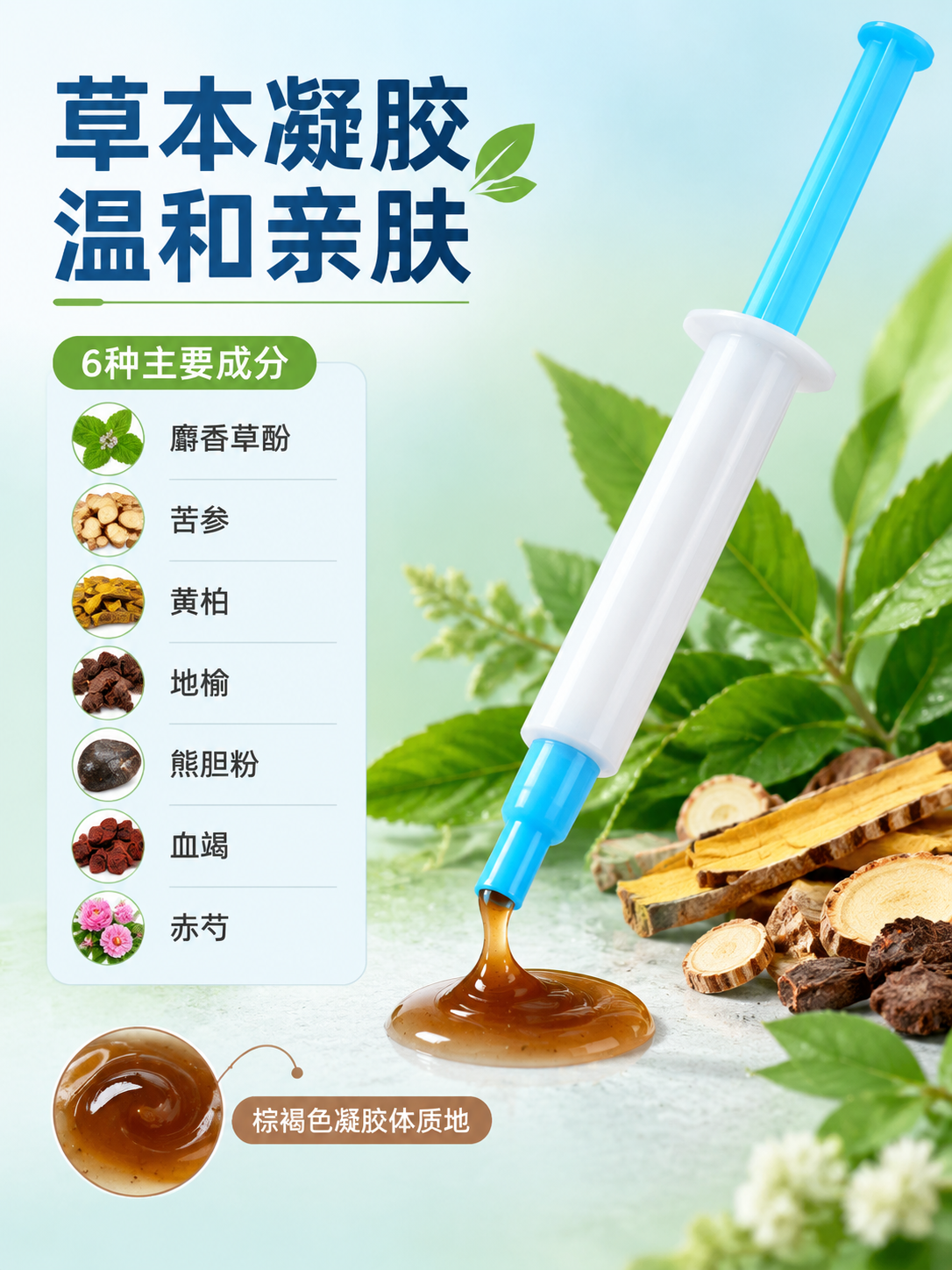[商品] 使用【图1】蓝白推杆式痔疮凝胶推注器；保留蓝色推杆、… - 图片创意预览