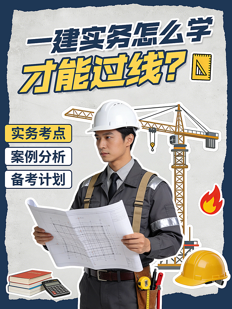 一建实务过线攻略技巧小红书封面