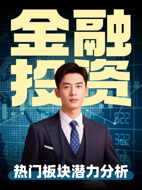 金融投资知识分享小红书封面预览效果