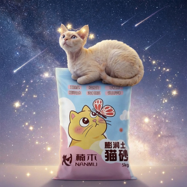 我是在拼多多卖猫砂的 帮我做10张主图 可爱一点预览效果
