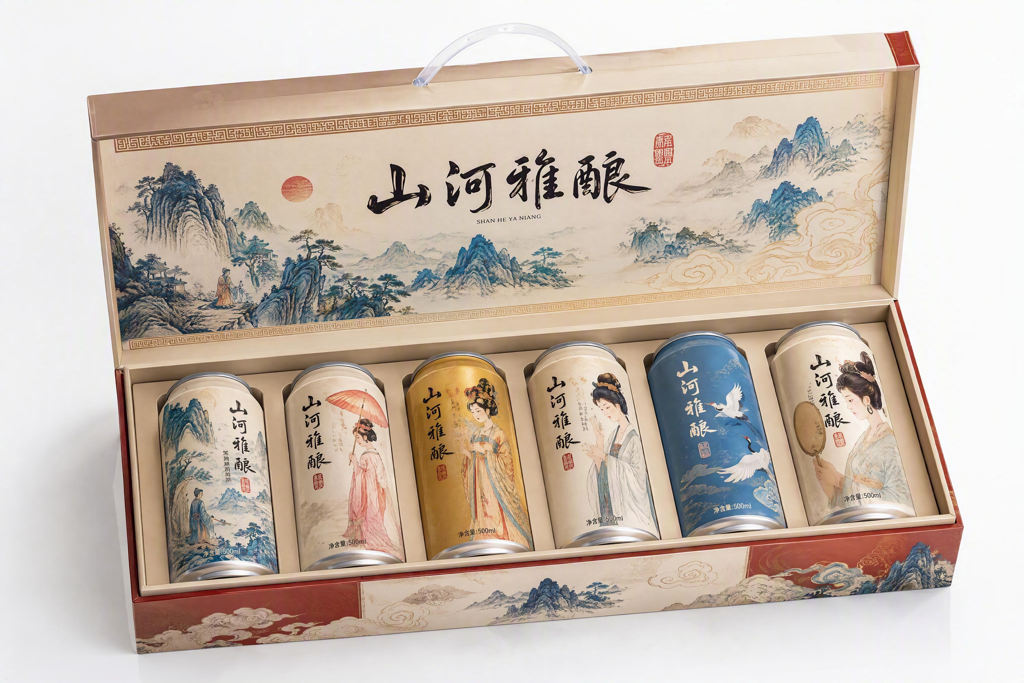 生成中国风包装 - 图片创意预览