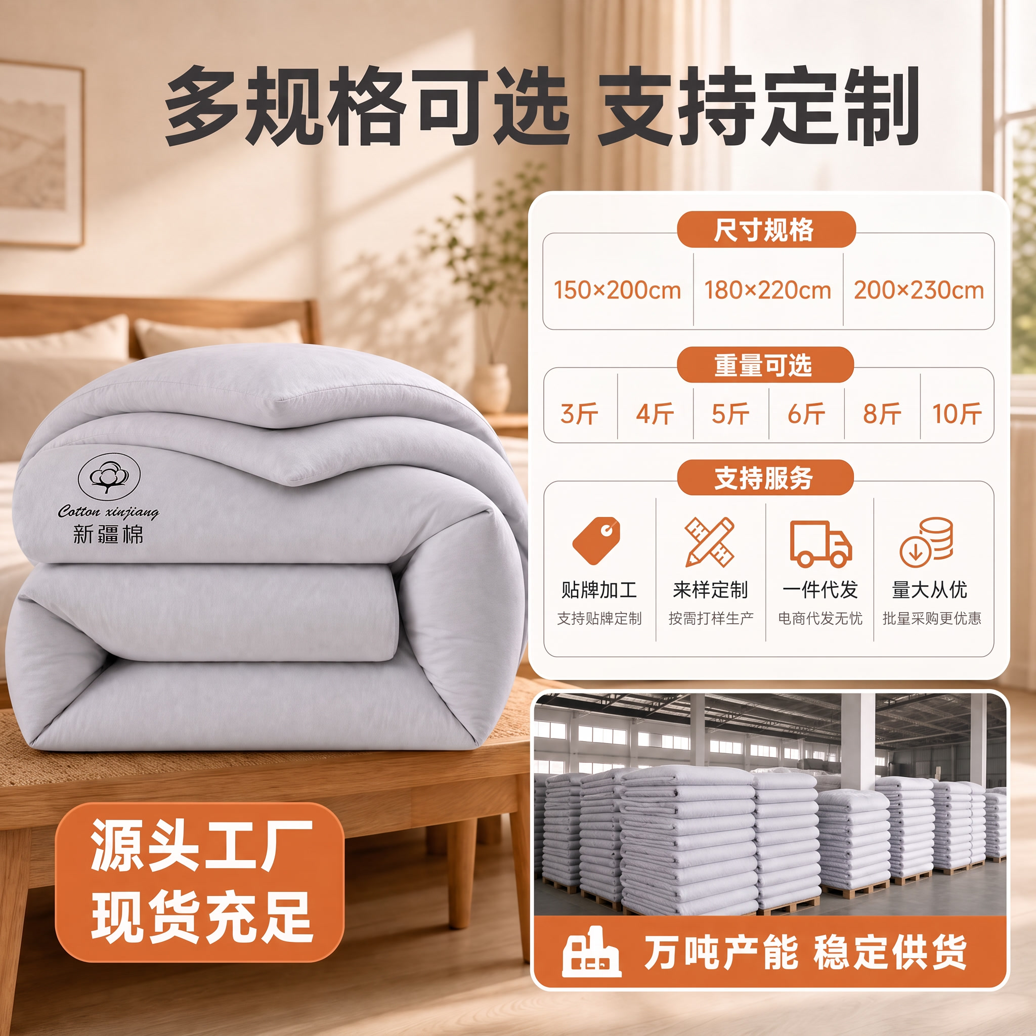 规格把220x240的删除，重量增加一个5斤 - 图片创意预览