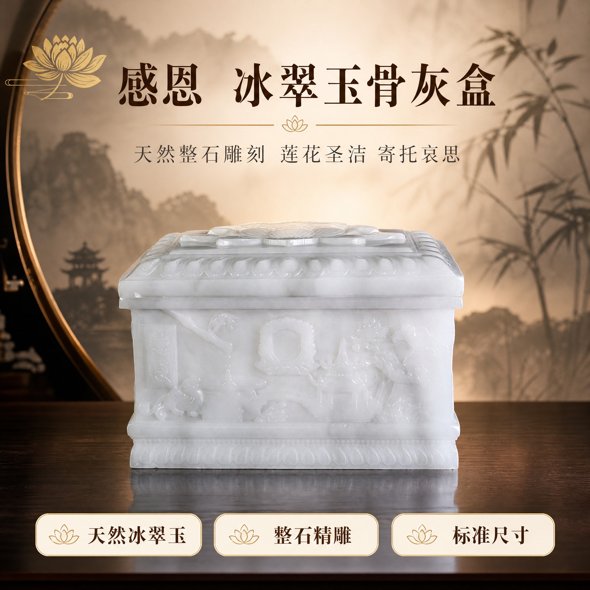 [主图-1] 首图点击率：产品主视觉+核心卖点，突出感恩款冰翠… - 图片创意预览