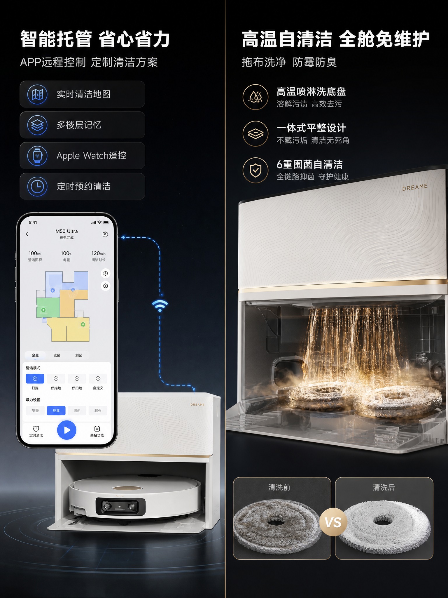 [商品] 使用【图2】【图3】追觅M50Ultra扫拖一体机器… - 图片创意预览