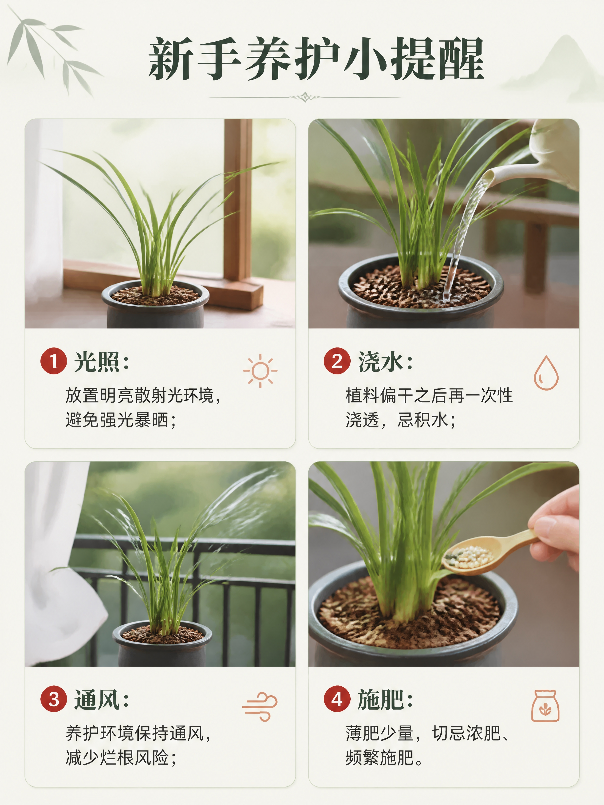 [商品] 使用【图1】的兰叶部分作为养护对象参考；保留叶片翠绿… - 图片创意预览