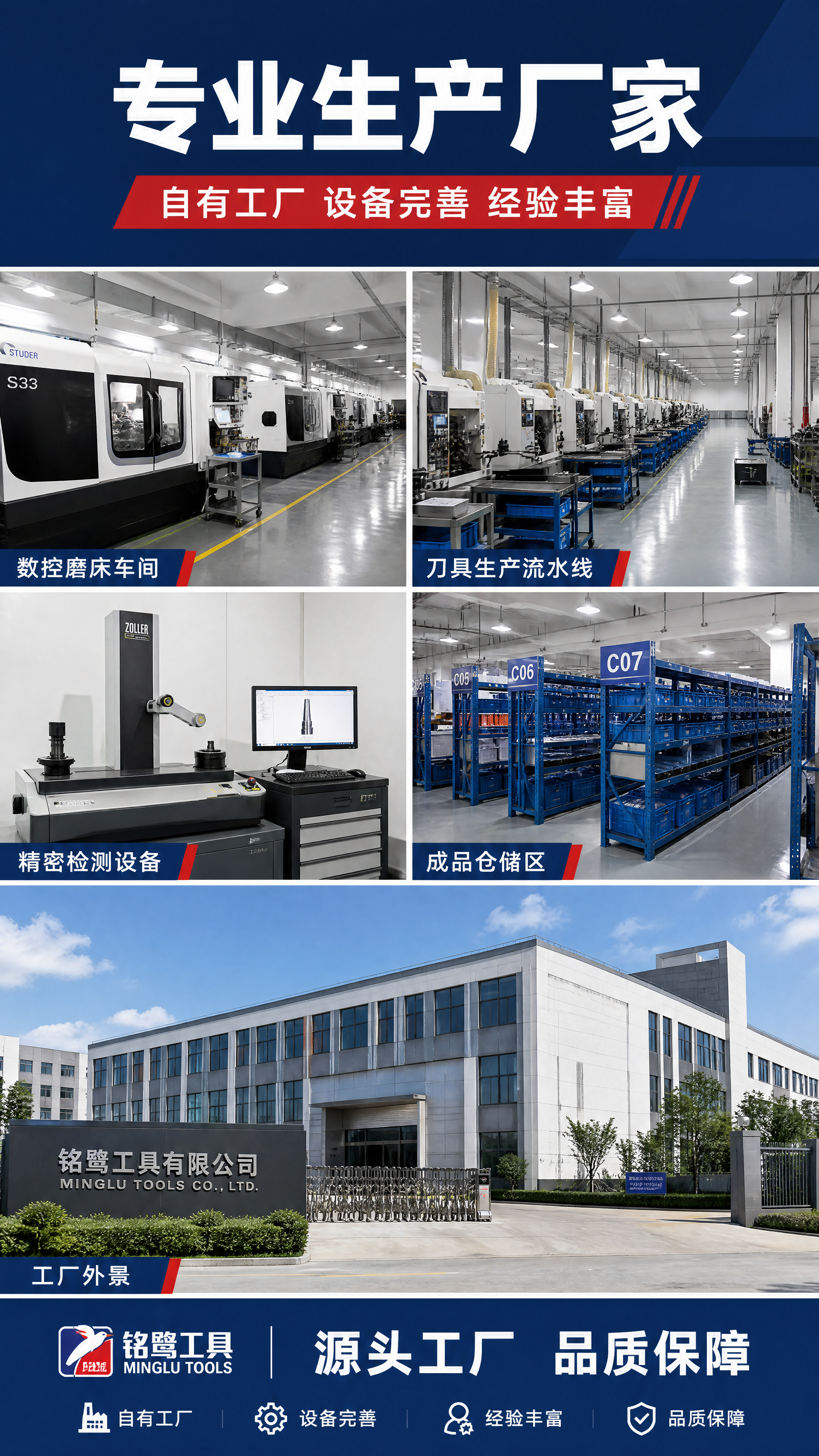 [第7张] 品牌实力与工厂-铭鹭工具专业生产厂家展示。本张为工… - 图片创意预览