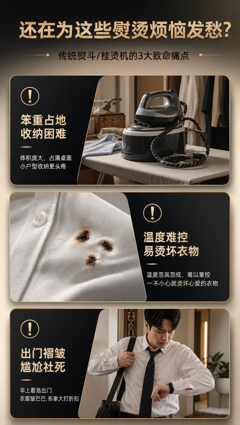 [商品] 本页为痛点直击页，无需使用产品图。 [画面] 页面目… - 图片创意预览