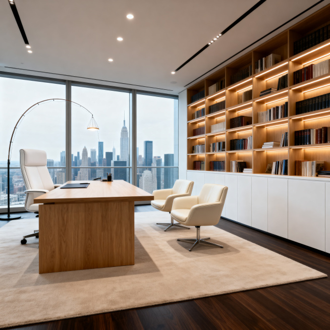 8K ultra HD, photorealistic, professional commercial interior photography, modern minimalist luxury预览效果