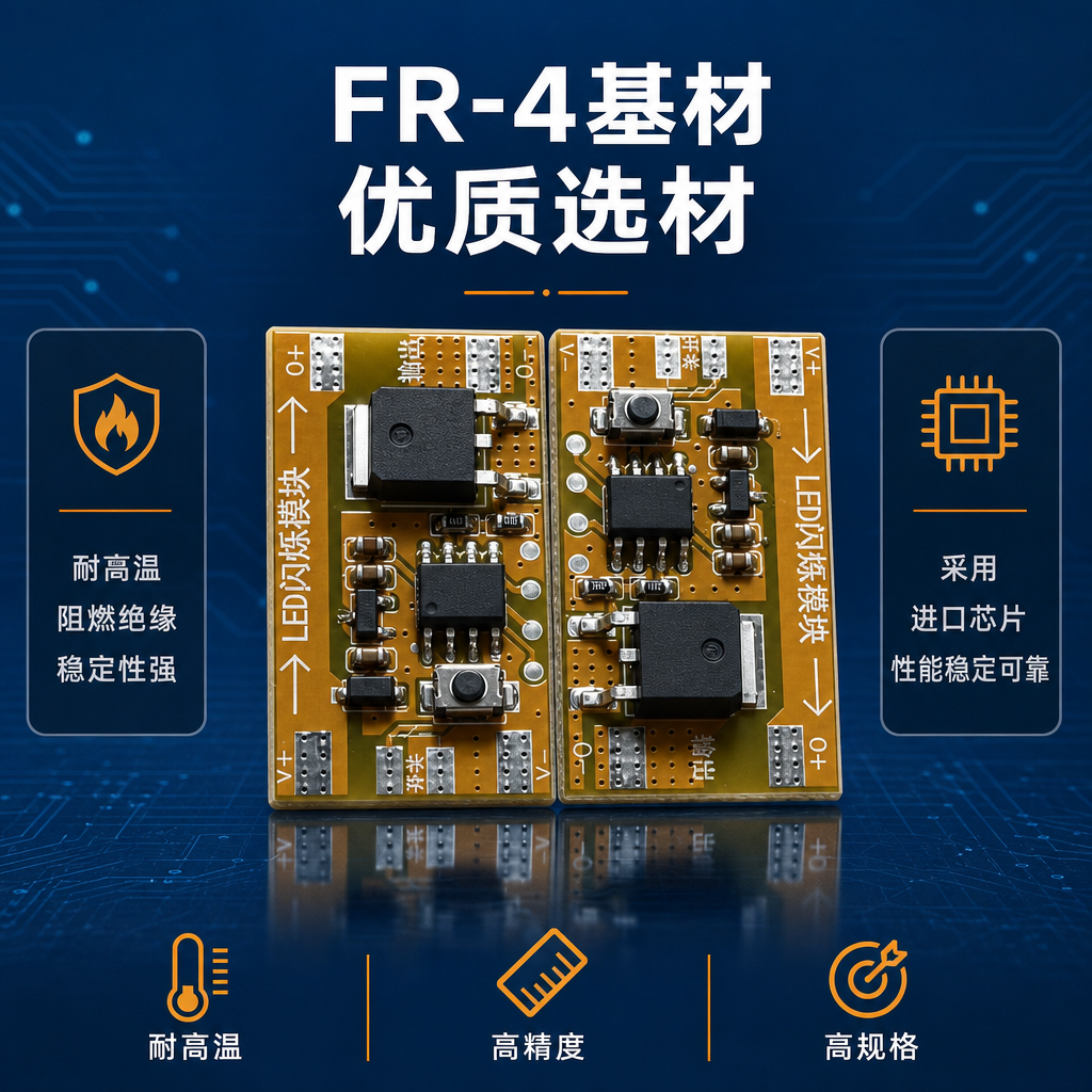 [商品] 使用【图3】两块LED模块并排展示图；保留FR-4基… - 图片创意预览