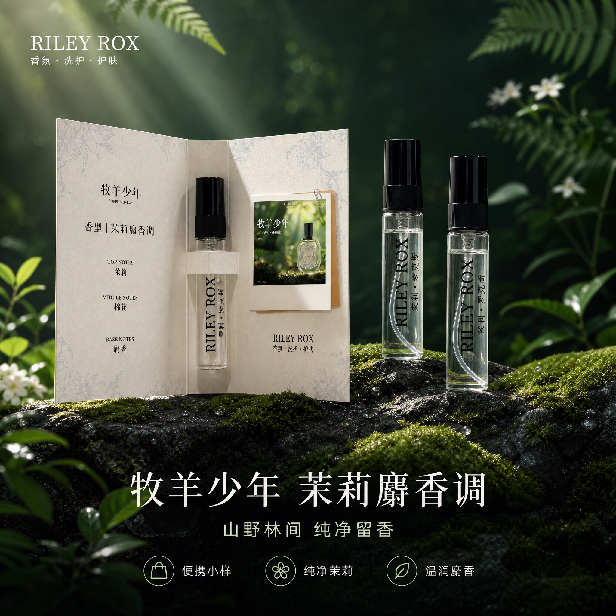 [单张主图] RILEY ROX 香水小样（牧羊少年香型）高级… - 图片创意预览